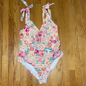Floral One Piece Swimsuit